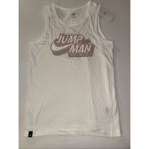 Jordan Jumpman New SM Cotton Graphic Tank Top Pullover Lightweight